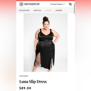 Premme Luna Satin Dress with mesh stars slits